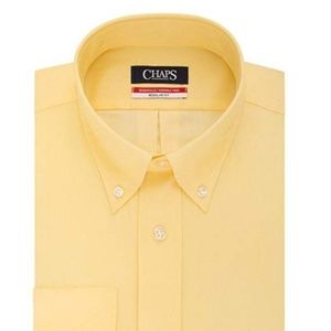 CHAPS Yellow long sleeve Summer dress shirt